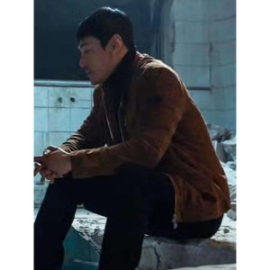 The Defects Woo Tae-Sik Brown Suede Leather Jacket
