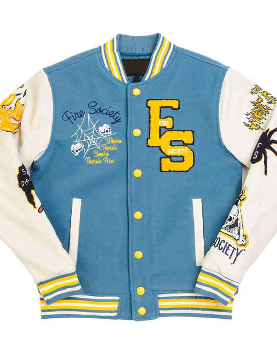 The Fire Society Varsity Jacket The Fire Society Varsity Jacket