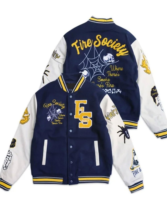 The Fire Society Varsity Jacket The Fire Society Varsity Jacket