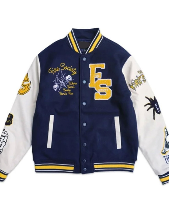 The Fire Society Varsity Jacket The Fire Society Varsity Jacket