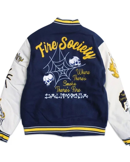 The Fire Society Varsity Jacket The Fire Society Varsity Jacket