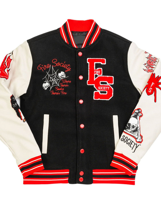 The Fire Society Varsity Jacket The Fire Society Varsity Jacket