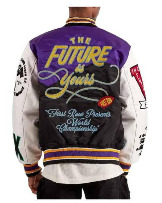 The Future Is Yours Varsity Jacket The Future Is Yours Varsity Jacket