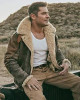 The Iron Claw Zac Efron Leather Jacket The Iron Claw Zac Efron Leather Jacket