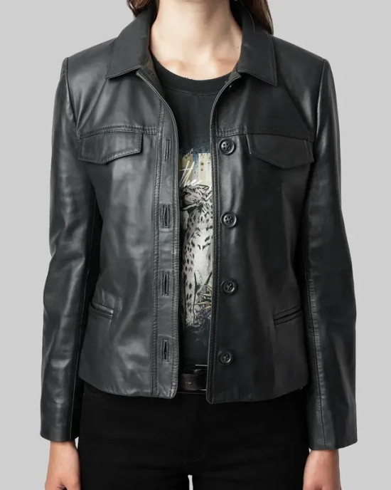 The Life List Alex Leather Jacket