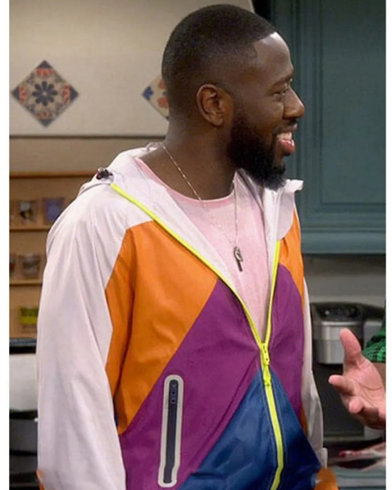 The Neighborhood Sheaun Mckinney Color Block Hoodie The Neighborhood Sheaun Mckinney Color Block Hoodie