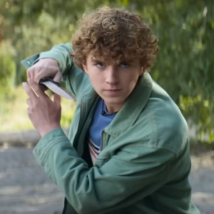 The Olympians S02 Percy Jackson Cotton Green Jacket