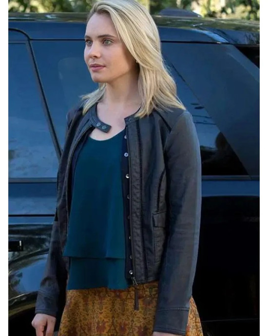 The Originals Claire Holt Black Leather Jacket