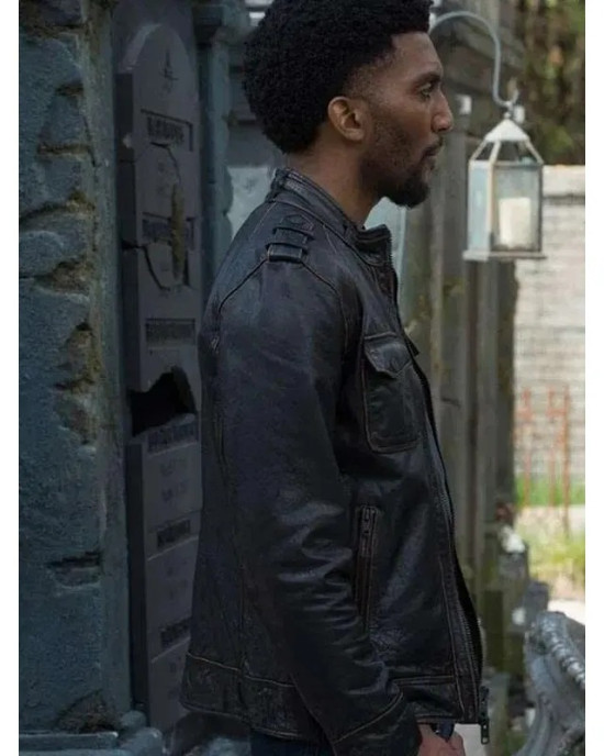The Originals Season 3 Yusuf Gatewood Leather Jacket