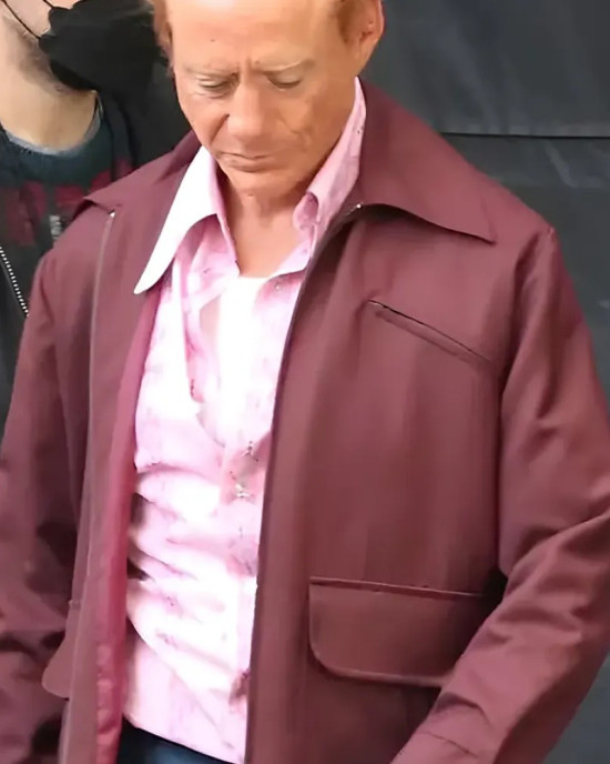 The Sympathizer Robert Downey Jr Maroon Jacket The Sympathizer Robert Downey Jr Maroon Jacket