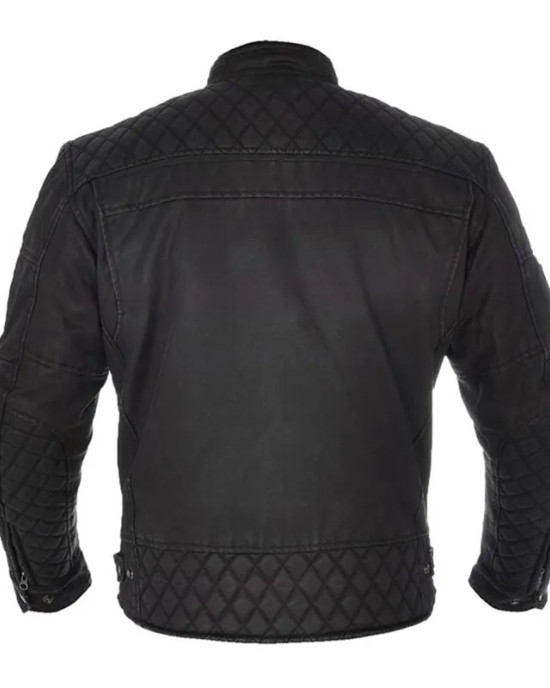 The Thursday Murder Club Tom Ellis Leather Jacket