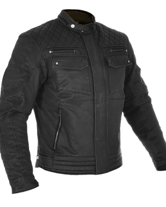 The Thursday Murder Club Tom Ellis Leather Jacket