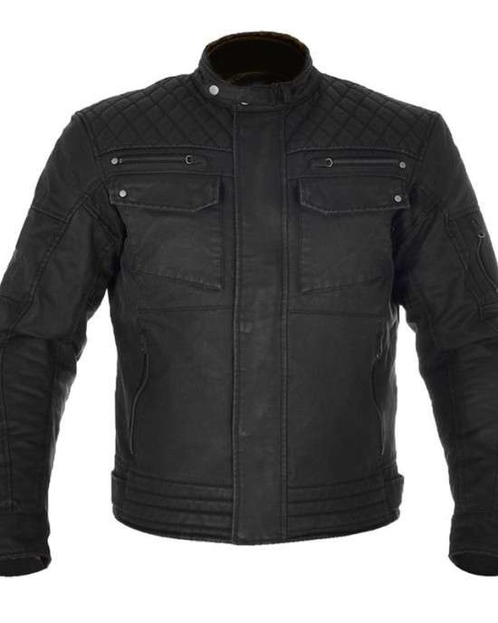 The Thursday Murder Club Tom Ellis Leather Jacket