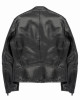 The View Kevin Bacon Full-Zip Leather Black Jacket The View Kevin Bacon Full-Zip Leather Black Jacket