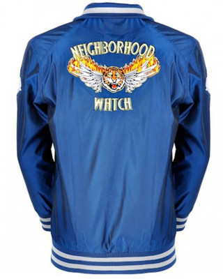 The Watch Blue Bomber Jacket