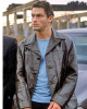 The Wire Dominic West Brown Leather Coat The Wire Dominic West Brown Leather Coat