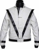 Thriller Michael Jackson White Leather Jacket Thriller Michael Jackson White Leather Jacket