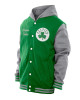 Throwback Prep Boston Celtics Kelly Green Hoodie Jacket