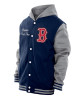 Throwback Prep Boston Red Sox Navy Hoodie Jacket