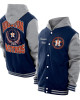 Throwback Prep Houston Astros Navy Hoodie Jacket