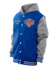 Throwback Prep NY Knicks Purple Hoodie Jacket