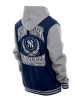 Throwback Prep NY Yankees Navy Hoodie Jacket Throwback Prep NY Yankees Navy Hoodie Jacket