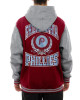 Throwback Prep Philadelphia Phillies Burgundy Hoodie Jacket Throwback Prep Philadelphia Phillies Burgundy Hoodie Jacket