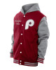 Throwback Prep Philadelphia Phillies Burgundy Hoodie Jacket Throwback Prep Philadelphia Phillies Burgundy Hoodie Jacket