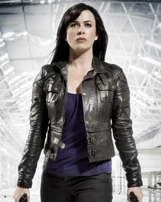 Torchwood Eve Myles Leather Jacket