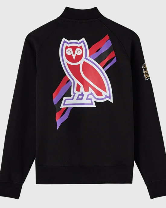 Toronto Raptors Black Fleece Jacket – Owl Edition