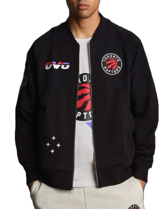Toronto Raptors Black Fleece Jacket – Owl Edition