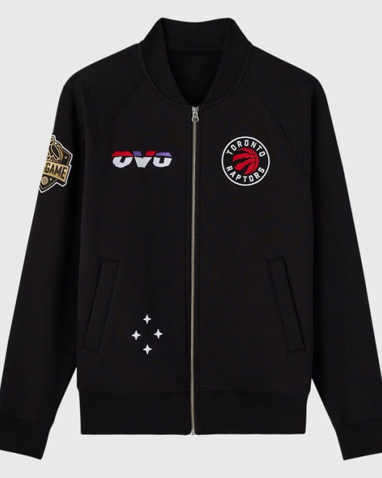 Toronto Raptors Black Fleece Jacket – Owl Edition
