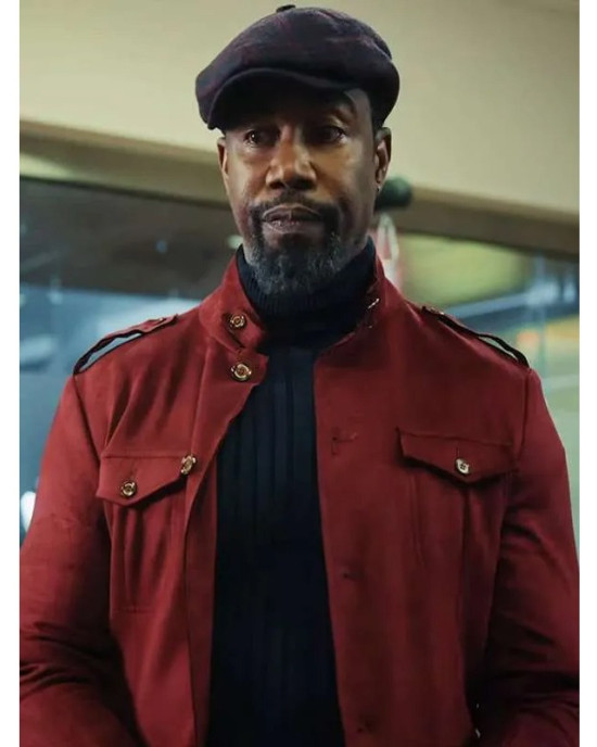 Trouble Man Jaxen Red Jacket