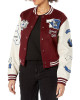 True Religion Spliced Black Varsity Jacketneteen Jacket True Religion Spliced Black Varsity Jacketneteen Jacket