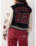 True Religion Wool Varsity Jacket