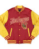 Tuskegee University Crimson and Gold Baseball Jacket Tuskegee University Crimson and Gold Baseball Jacket