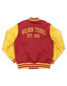 Tuskegee University Crimson and Gold Baseball Jacket
