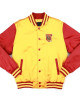 Tuskegee University Gold and Red Baseball Jacket Tuskegee University Gold and Red Baseball Jacket