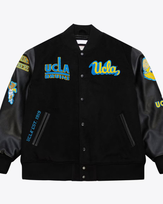 UCLA Bruins Black Varsity Jacket UCLA Bruins Black Varsity Jacket