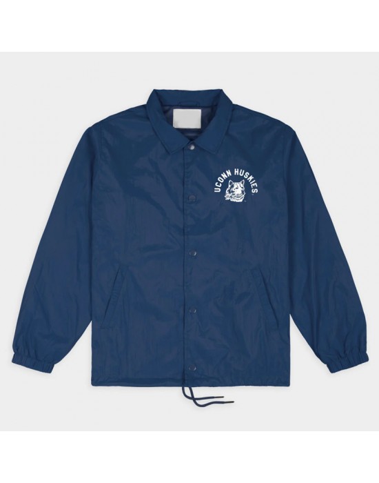 Uconn Huskies 1970’s Logo Coaches Jacket