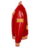 Unisex Tuskegee University Red Varsity Jacket