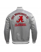 University of Alabama Classic Rib Satin Jacket