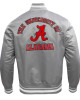 University of Alabama Classic Rib Satin Jacket University of Alabama Classic Rib Satin Jacket