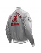 University of Alabama Classic Rib Satin Jacket