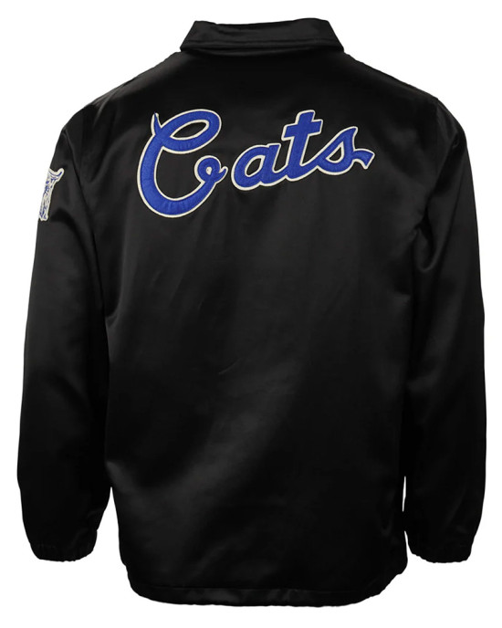 University of Kentucky Black Satin Windbreaker