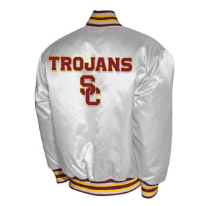 USC Trojans Club Satin Jacket