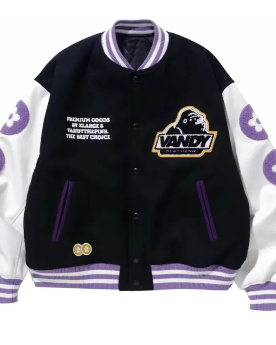 Vandy The Pink X Xlarge Wool Varsity Jacket Vandy The Pink X Xlarge Wool Varsity Jacket