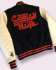 Varsity Cooley High Black and Off White Jacket Varsity Cooley High Black and Off White Jacket