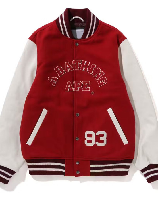 Varsity Giant Ape Head Bape Jacket Varsity Giant Ape Head Bape Jacket