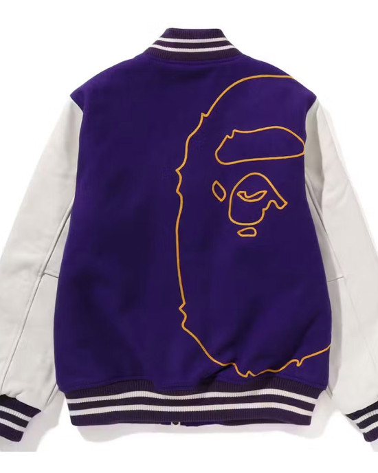Varsity Giant Ape Head Bape Jacket Varsity Giant Ape Head Bape Jacket